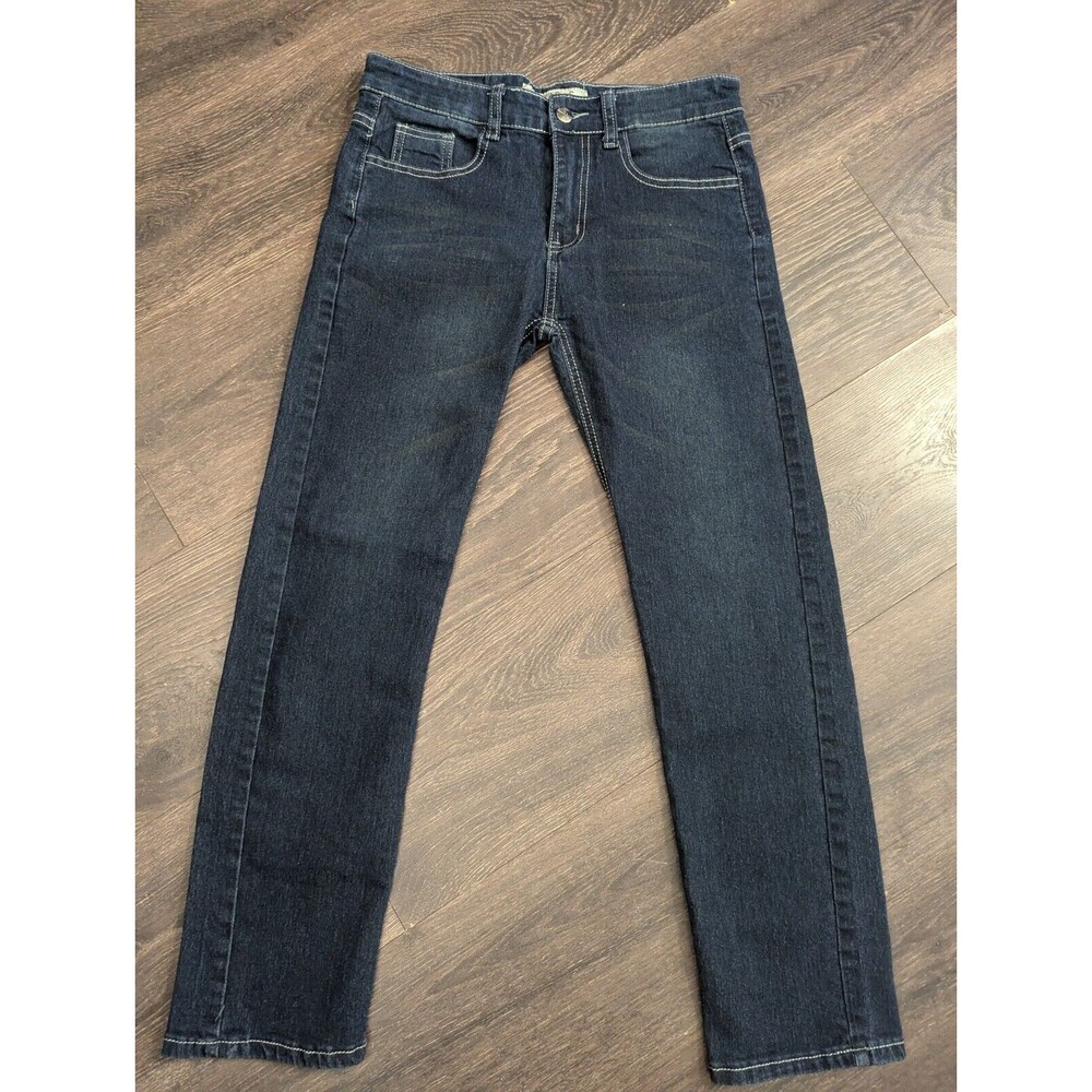 BLUE RAG Jeans Women's Junior Size 14 Blue Denim Straight Leg Skinny 26" Inseam